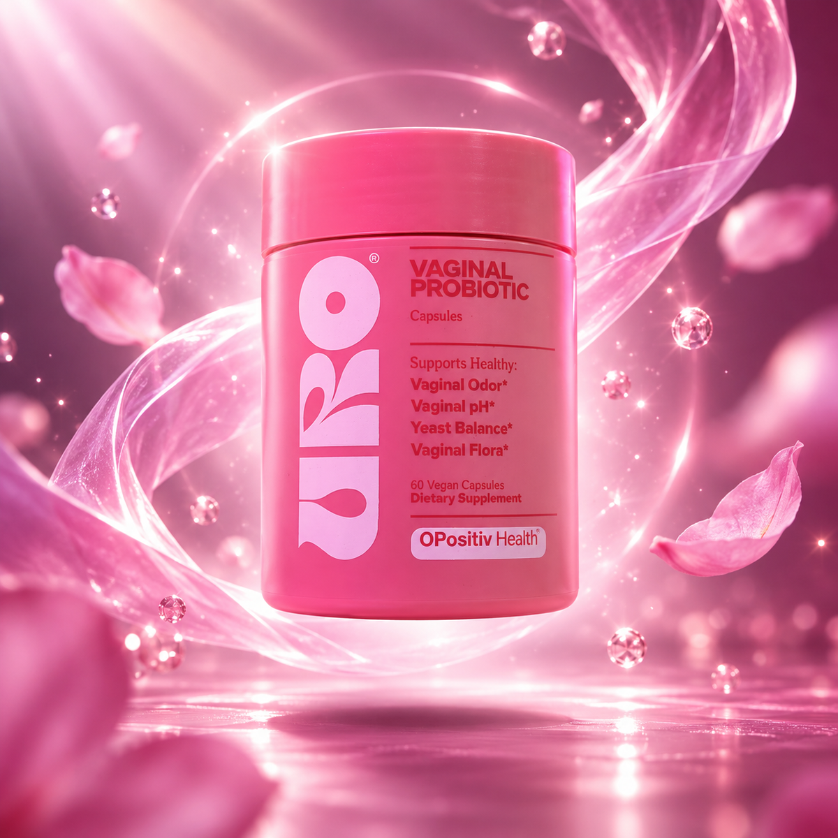 Uro Probioticos Vaginales 60 Caps: Equilibra tu flora vaginal y mejora tu bienestar íntimo.